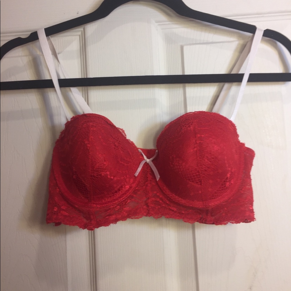 Red bra